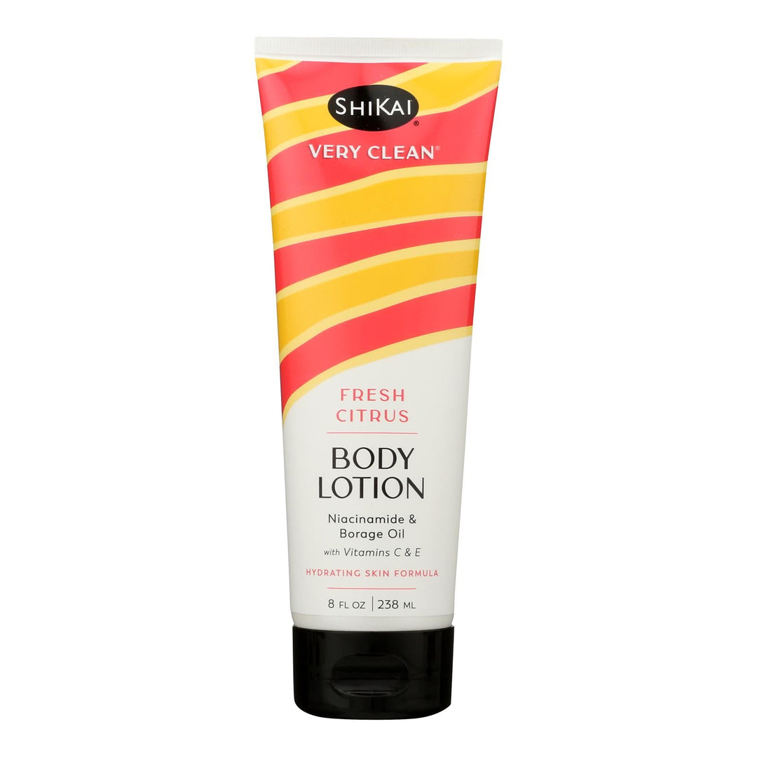 Shikai Products - Lotion Fresh Citrus - 1 Each - 8 Fz - Maras Green